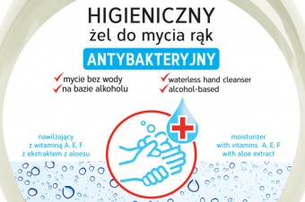 Higieniczny żel do mycia rąk – antybakteryjny od Gold Drop