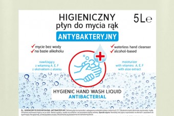 Higieniczny płyn do mycia rąk – antybakteryjny od firmy Gold Drop