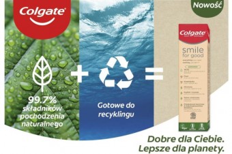 Colgate wprowadza pasty do zębów Smile For Good 