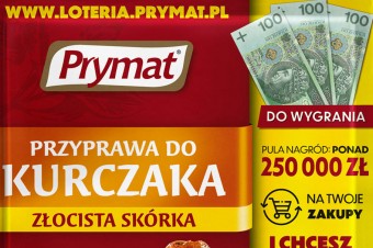 Wielka loteria marki Prymat 