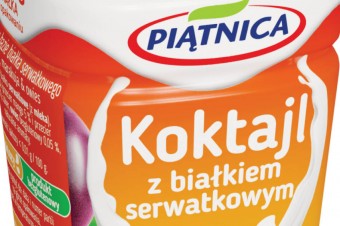 Koktajle z białkiem serwatkowym z Piątnicy od kwietnia na rynku