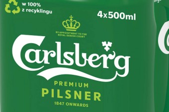 Carlsberg - prawdopodobnie najbardziej  zielone piwo na świecie 