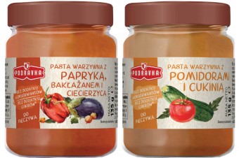 Pasty warzywne Podravka