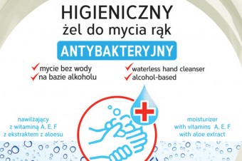 Higieniczny żel do mycia rąk – Antybakteryjny