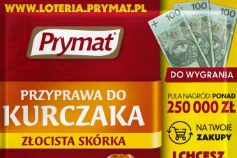 Wielka loteria marki Prymat z pulą 250 tys. zł 