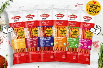 Kabanosy od ZM Silesia są w 100% z polskiego mięsa i…trzymają masę