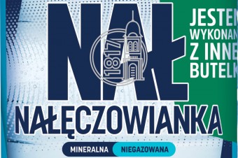 Nestlé Waters wprowadza kolejny wariant Nałęczowianki w butelce wykonanej w 50% z tworzywa z recyklingu