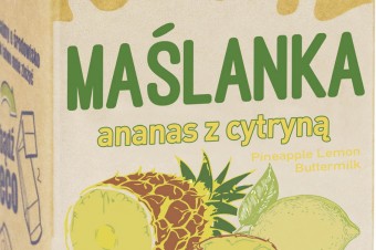 Maślanki 1L w opakowaniu z surowców odnawialnych
