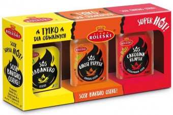 Zestaw sosów bardzo ostrych – piekielne trio od Roleski