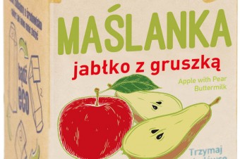 Maślanki 1 l w opakowaniu z surowców odnawialnych 