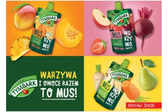 Warzywa i owoce – to nowy mus od Tymbarku!