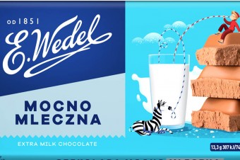 Mocno Mleczna przyjemności smaku. Nowa linia czekolad Mocno Mlecznych od E.Wedel