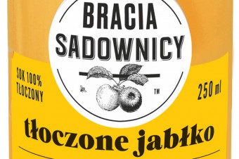 Tłoczone Jabłko z pomarańczą oraz Musujące Jabłko i pomarańcza Braci Sadowników