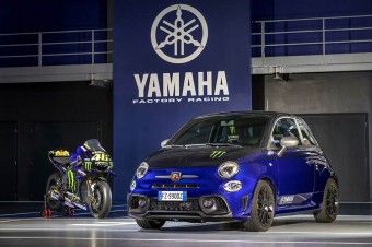 Nowe Abarth 595 Scorpioneoro i Abarth 595 Monster Energy Yamaha - dwa oblicza marki Abarth.