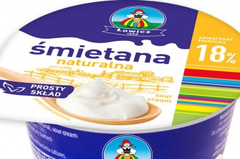 Śmietana łowicka 18% 200 g