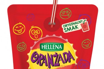 „Pyszna frajda!” - jedyna na rynku Oranżada Hellena Pouch ze słomką 