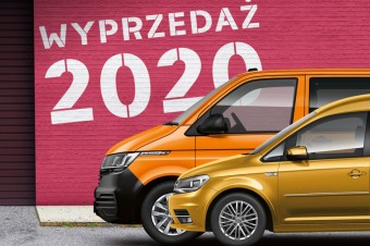 Volkswagen Samochody Dostawcze: wyprzedaż modeli rocznika 2020