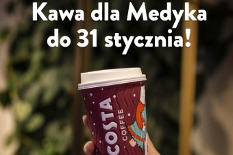 Costa Coffee przedłuża akcję #KawaDlaMedyka
