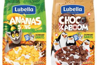 Płatki Lubella z licencją Madagaskar
