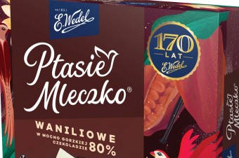 Nowy wariant pianek Ptasie Mleczko® z okazji 170 lat E.Wedel