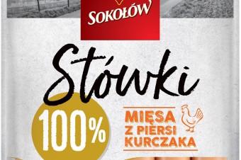 Nowość od Sokołowa - Stówki 100% mięsa z piersi kurczaka 100% smaku i dobry skład