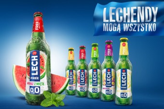 Arbuz & Mięta – nowy smak w portfolio Lecha Free 0,0%
