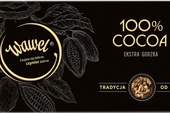 100% cocoa i 100% smaku w nowej tabliczce z Wawelu