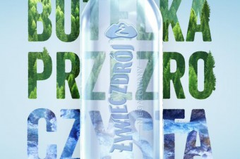 Pierwsza w Polsce przezroCZYSTA butelka od Żywiec Zdrój – bez etykiety i w 100% z recyklingu