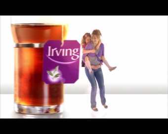 Nowy spot reklamowy i intensywna kampania herbat IRVING