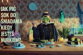 KAWAŁ ŚNIADANIA z sokiem Tymbark!