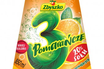 Napoje gazowane Zbyszko w pojemności  850 ml