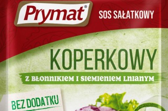 3 nowe sosy sałatkowe Prymat z superfoods
