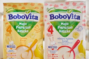 BoboVita Moja pierwsza kaszka – pyszny i łagodny smak bez dodatku cukru
