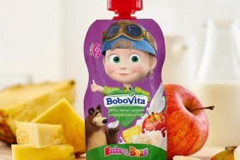 Nowe musy owocowe BoboVita Masza i Niedźwiedź