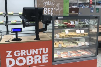 Pierwsze w Polsce stoisko vege firmy Sokołów