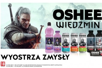   OSHEE wprowadza na rynek limitowaną serię napojów sygnowanych marką Wiedźmin