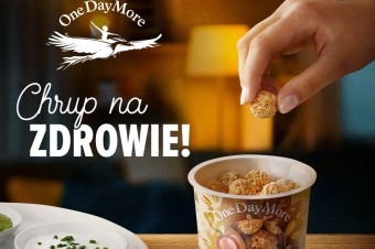 Wypiekana przekąska w formie kulek od OneDayMore