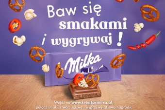 Milka stworzyła Kreator Smaków – baw się  i wygrywaj!
