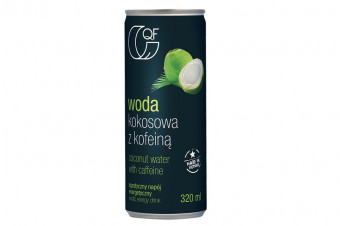 QF Woda kokosowa z kofeiną 330 ml