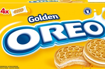 Złociste ciastka Oreo Golden