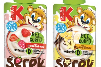 Nowość Kubusia: Serek Owocowy