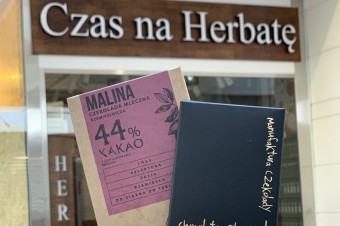 Produkty Manufaktury Czekolady Chocolate Story dostępne w sklepach Czas na Herbatę