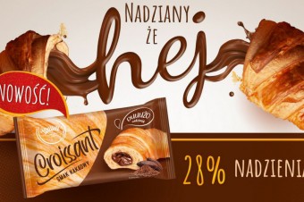 Nowość w portfolio marki Wawel – Croissant z kakaowym nadzieniem 