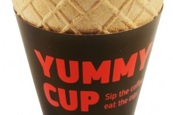 Yummy Cup – kubek waflowy z polewą kakaową 30 g
