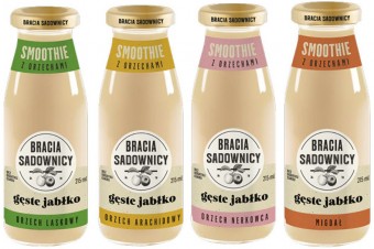 Nowa linia Braci Sadowników – smoothie z orzechami
