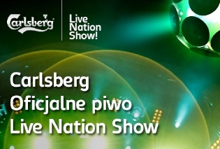 Carlsberg oficjalnym piwem koncertów Live Nation