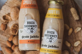 Nowość od Braci Sadowników - jabłkowo-orzechowe smoothie!