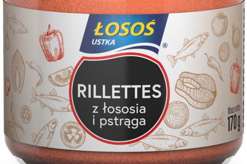 Rillettes z łososia i pstrąga
