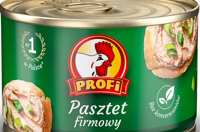 Pasztet Profi w metalowej puszce