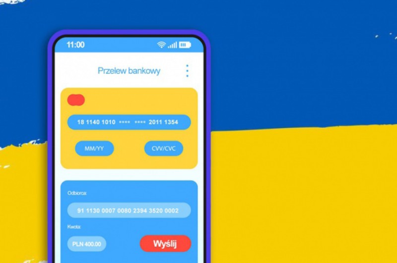 Narodowy Bank Ukrainy zbiera pieniądze na wsparcie armii